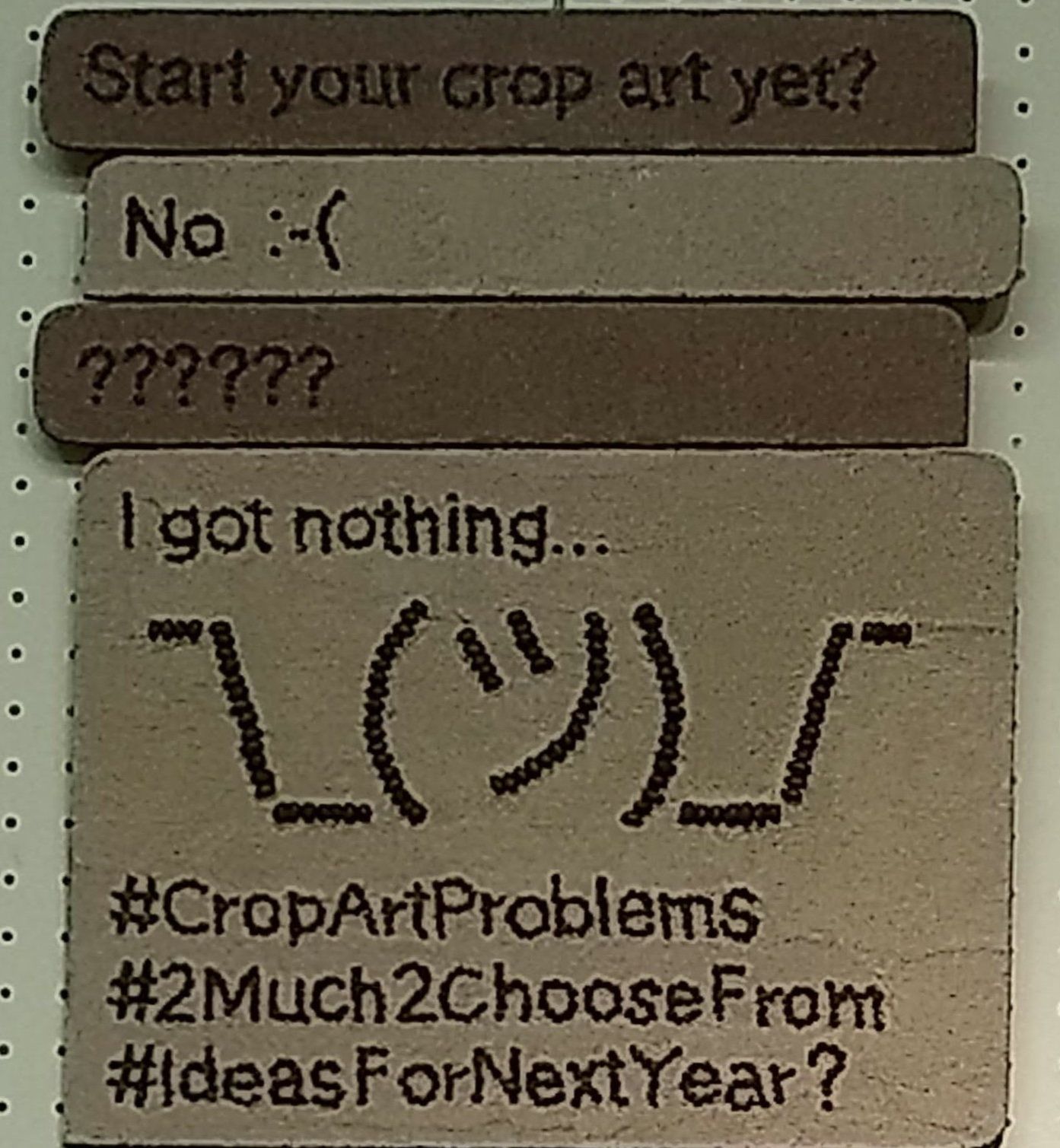 [Mark Dahlager Crop Art Texts image]
